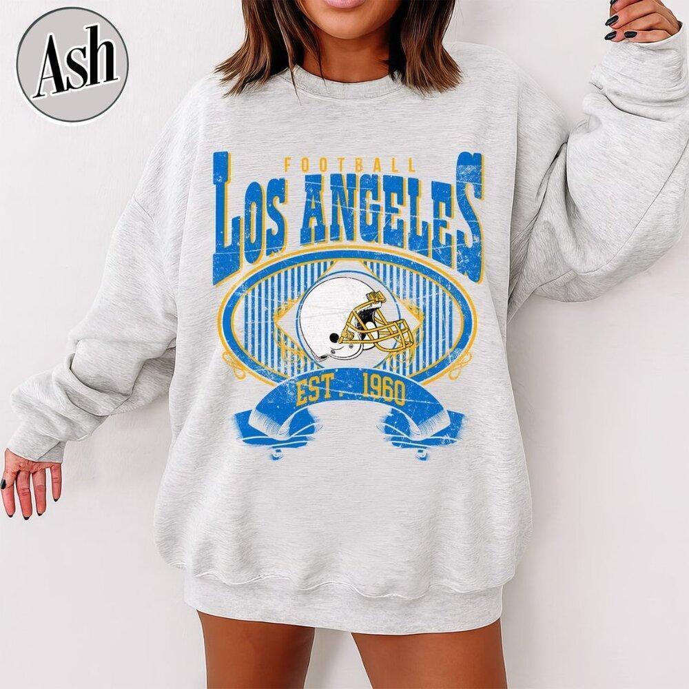 Los Angeles Football Style Crewneck Sweatshirt 17 1